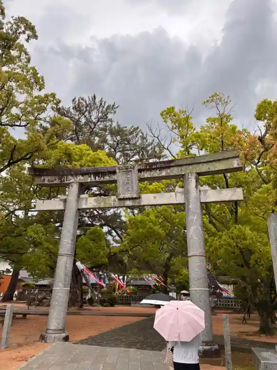 松陰神社の鳥居