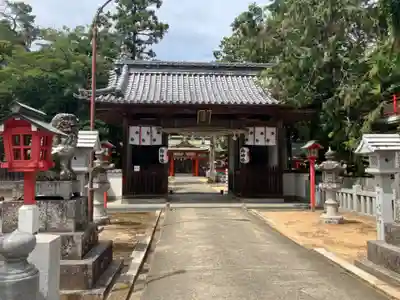 廣田八幡神社の山門・神門