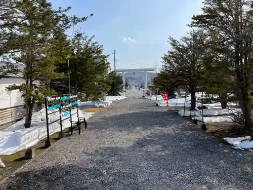 相馬妙見宮　大上川神社の鳥居