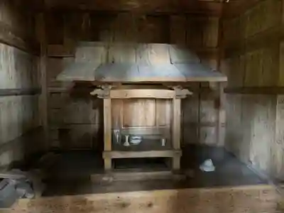 神社(名称不明)の本殿・本堂