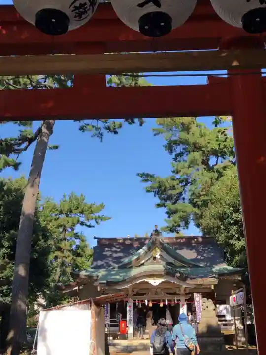 天沼八幡神社の本殿・本堂