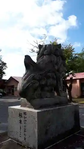 喜茂別神社の狛犬