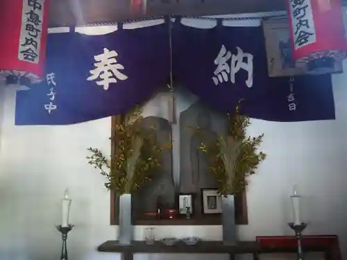 神明神社の地蔵