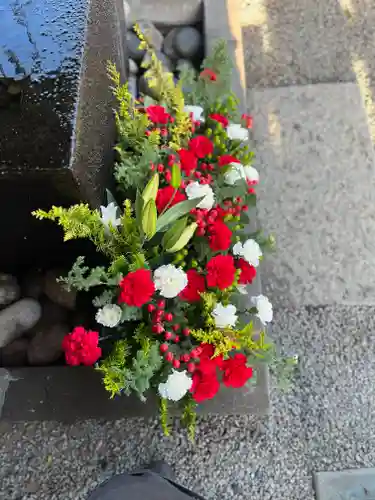 上尾御嶽神社の手水舎