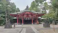 越ヶ谷久伊豆神社の本殿