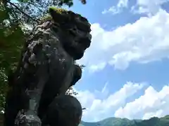 白髭神社の狛犬