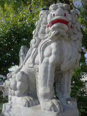 白山神社の狛犬