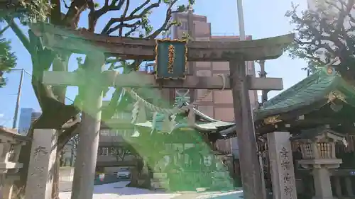 幸稲荷神社の鳥居