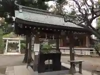 鳩森八幡神社の手水舎