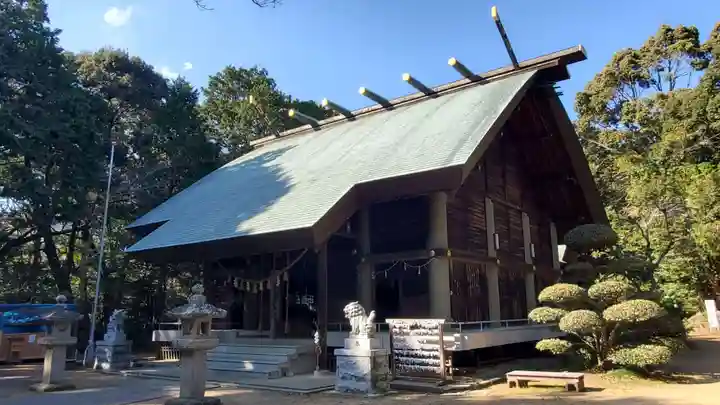 鎌田神明宮の本殿・本堂