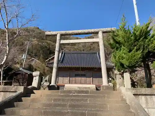 青根原神社の鳥居