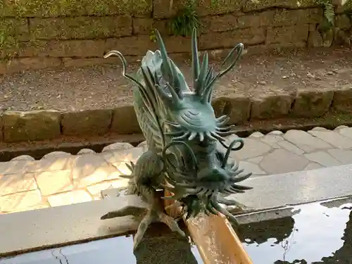 事任八幡宮の手水舎