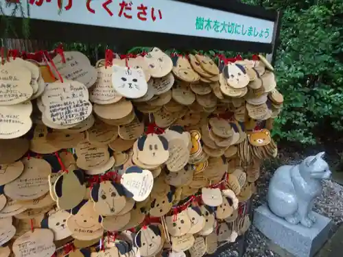 座間神社の絵馬