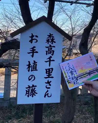 八雲神社(緑町)の御朱印