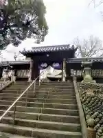 福島八幡宮の山門・神門