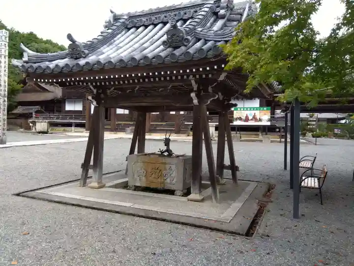 西教寺の手水舎