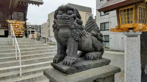札幌諏訪神社の狛犬