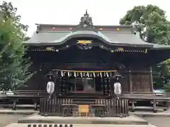 阿豆佐味天神社 立川水天宮の本殿