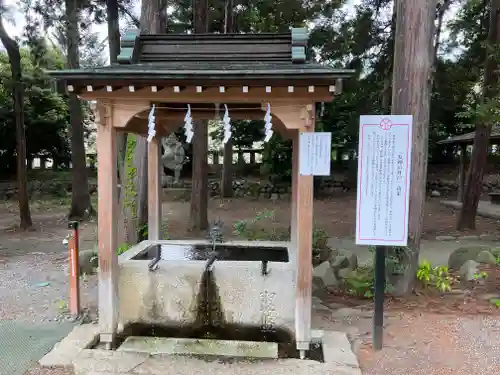 甲斐國一宮 浅間神社の手水舎