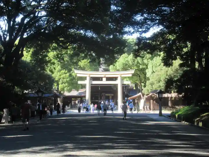明治神宮の鳥居