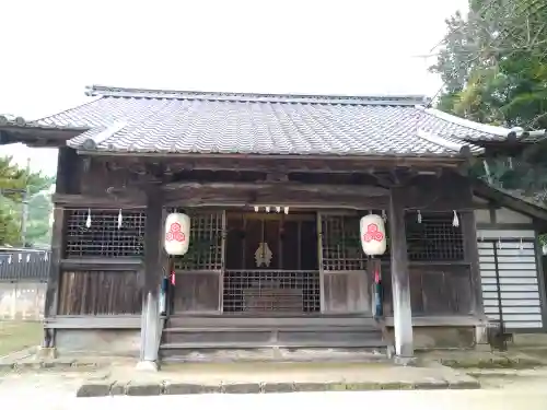 長浜神社の本殿