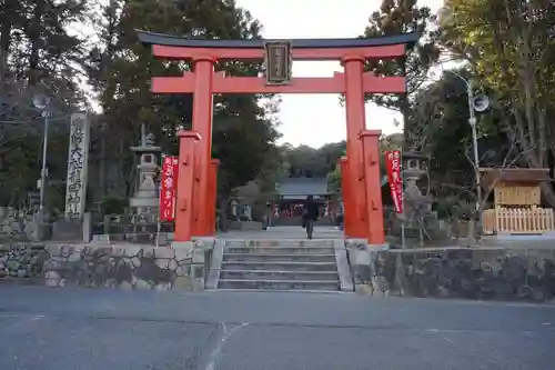 龍田大社の鳥居