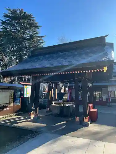 大前神社の手水舎