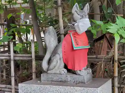 王子稲荷神社の狛犬