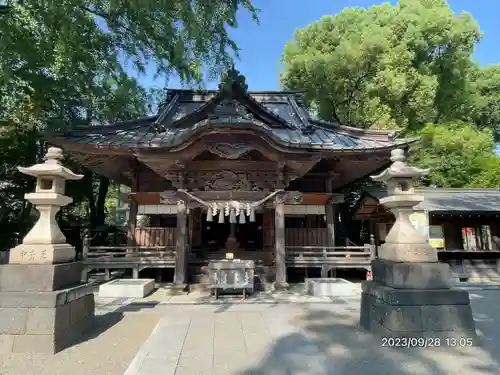 田無神社の本殿・本堂