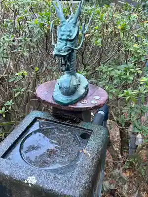 猿田彦三河神社の手水舎