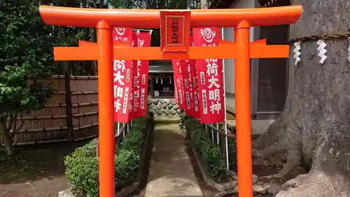 相模国総社六所神社の鳥居