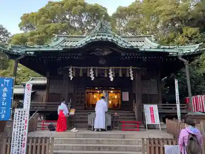 代々木八幡宮の本殿・本堂