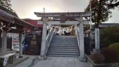 武蔵第六天神社の鳥居