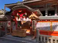 地主神社の本殿・本堂