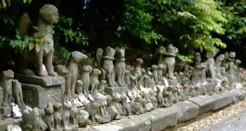 松江城山稲荷神社の狛犬