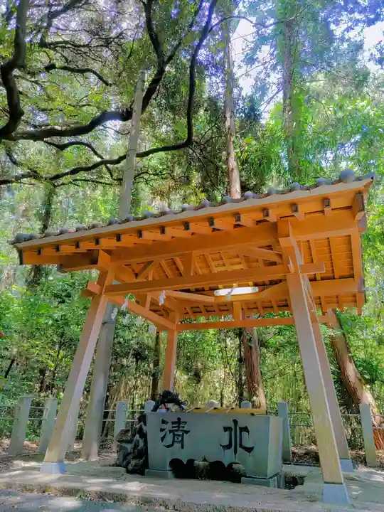 多度神社(夛度神社)の手水舎
