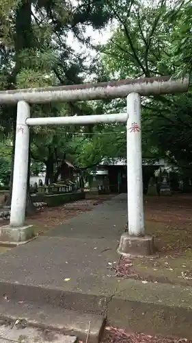 東長岡神明宮の鳥居