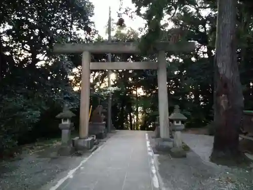 姉埼神社の鳥居