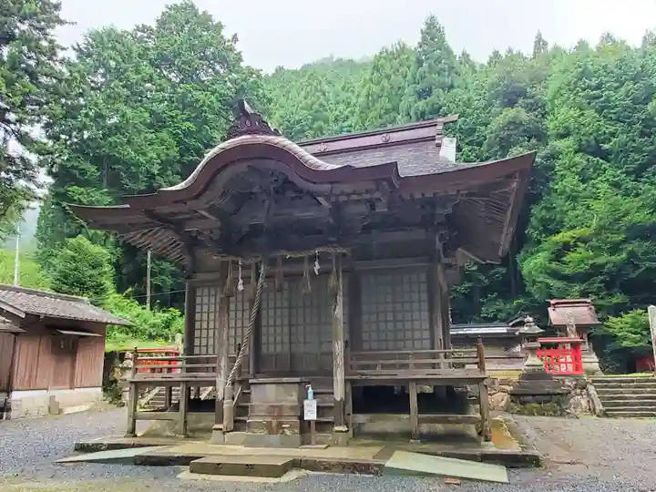 二村神社の本殿・本堂