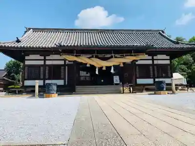 阿智神社の本殿・本堂