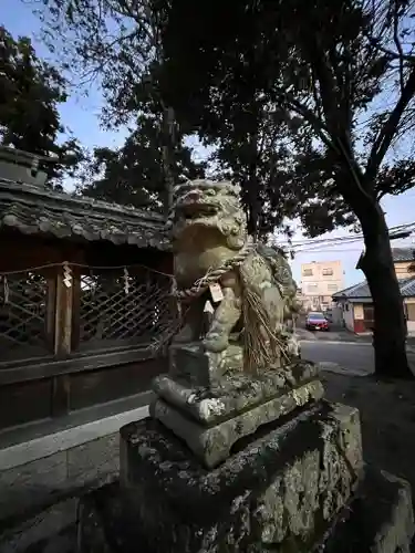 伊豆神田神社の狛犬