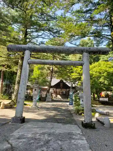 春日山神社の鳥居