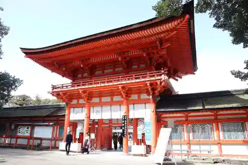 賀茂御祖神社（下鴨神社）の山門・神門