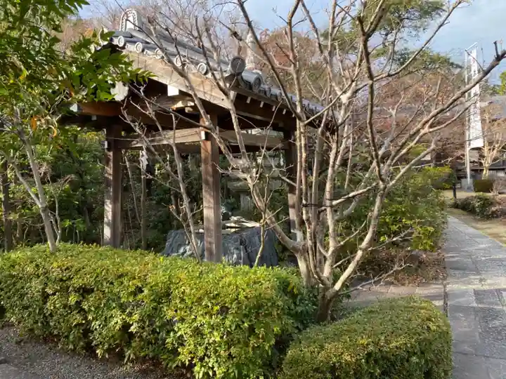 大学院の手水舎