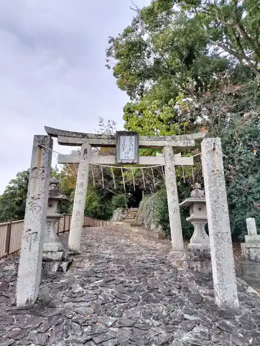 天石門別八倉比売神社の本殿