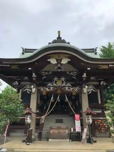 諏訪神社の本殿・本堂