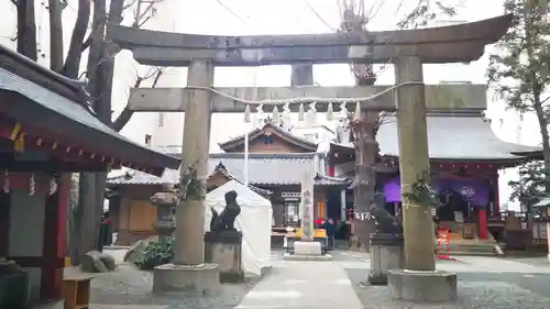 日本橋日枝神社の鳥居