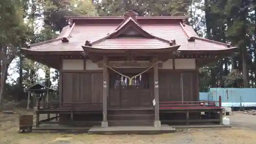 那珂西神社の本殿・本堂