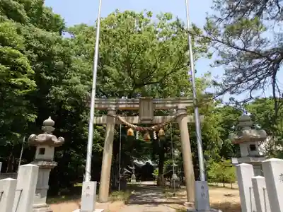 春日神社・井口神社の鳥居