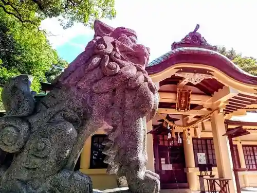 鳴海八幡宮の狛犬